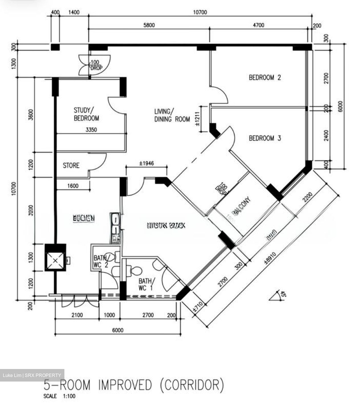 Blk 830 Hougang Central (Hougang), HDB 5 Rooms #561879281